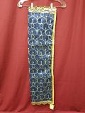 Scarf Tissue Gold Shimmer Gold Detail Dupatta Chunni Shawl #6131